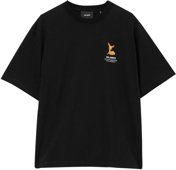 Axel Arigato T-shirt met print Zwart