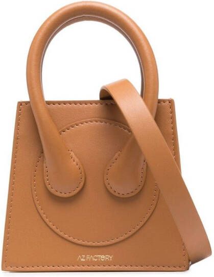 AZ FACTORY x Ester Manas kleine shopper Bruin