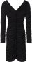 AZ FACTORY Off-shoulder jurk Zwart - Thumbnail 1