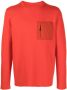 Aztech Mountain Sweater met borstzak Oranje - Thumbnail 1