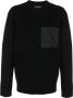 Aztech Mountain Sweater met ronde hals Zwart - Thumbnail 1