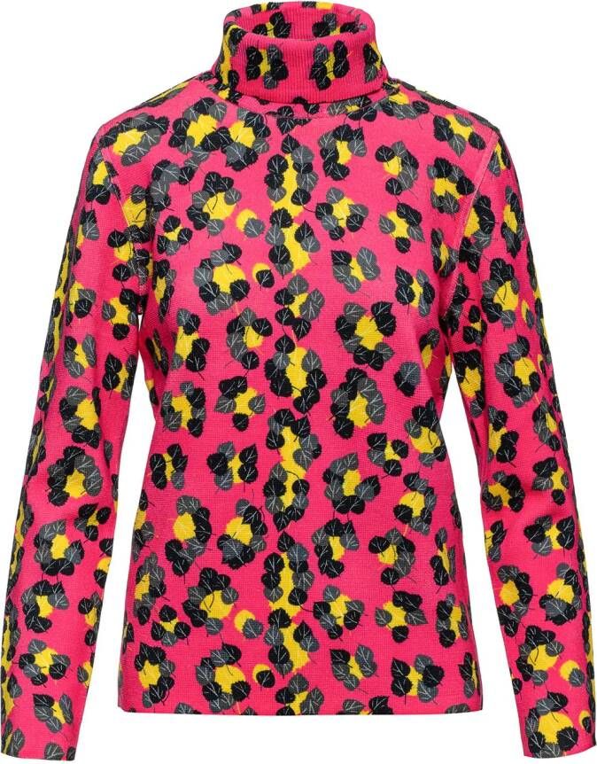 Aztech Mountain Trui met luipaardprint Roze