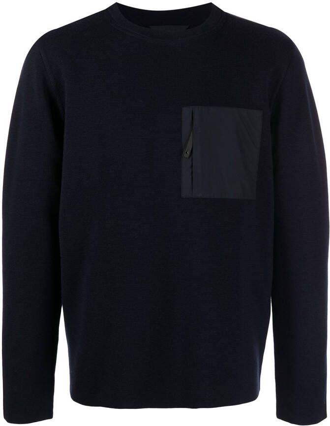 Aztech Mountain Matterhorn fleece trui Blauw