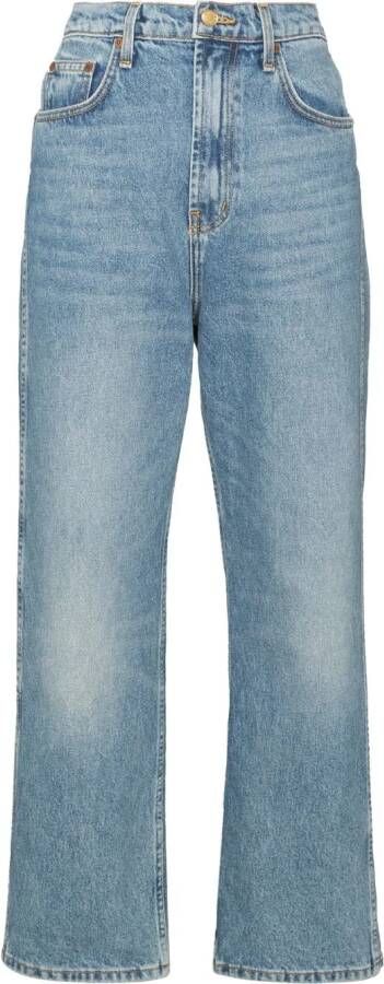B SIDES Cropped jeans Blauw