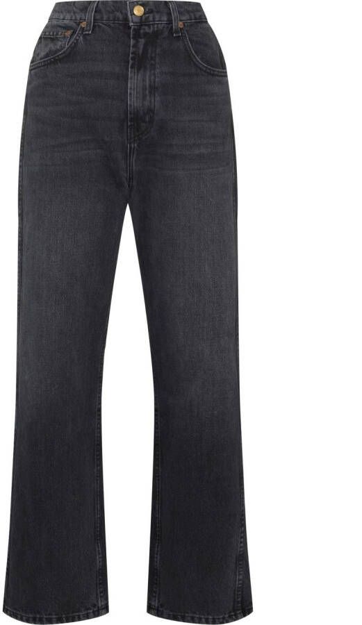 B SIDES High waist jeans Zwart