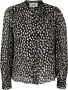 Ba&Sh Blouse met grafisch patroon Zwart - Thumbnail 1