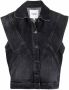 Ba&Sh Denim gilet Grijs - Thumbnail 1
