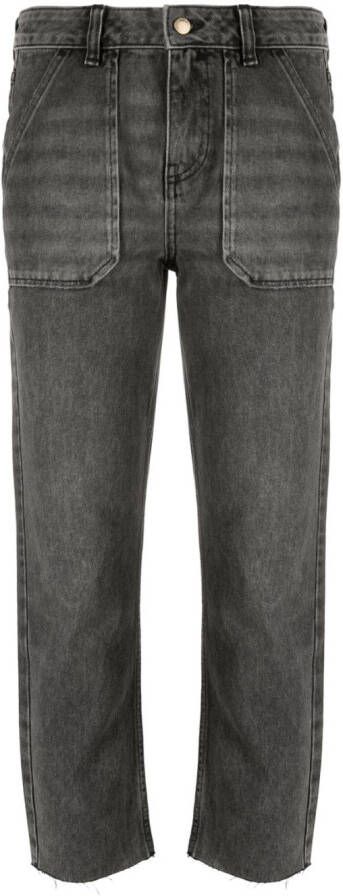 Ba&Sh Straight jeans Grijs
