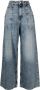 Ba&Sh Jeans met wijde pijpen Blauw - Thumbnail 1