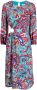 Ba&Sh Jurk met bloemenprint Blauw - Thumbnail 1