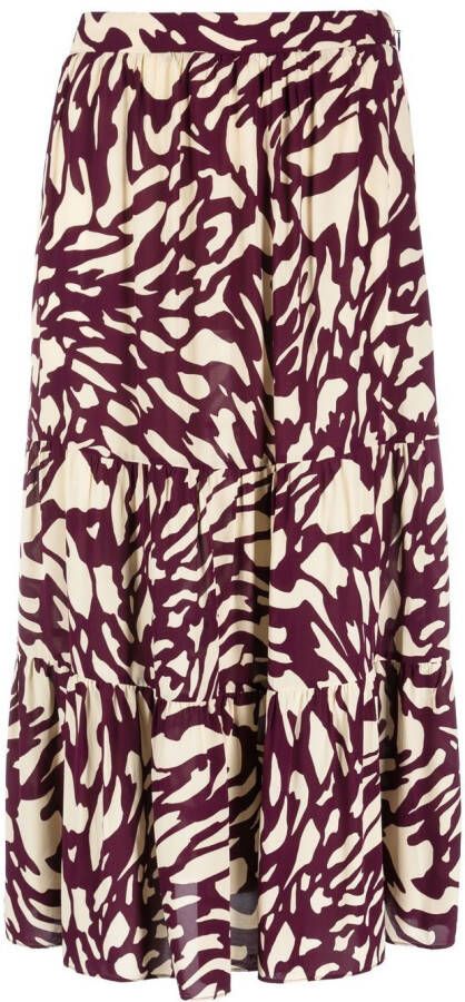 Ba&Sh Rok met A-lijn Paars