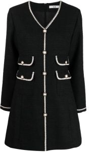 B+ab Button-up jurk Zwart