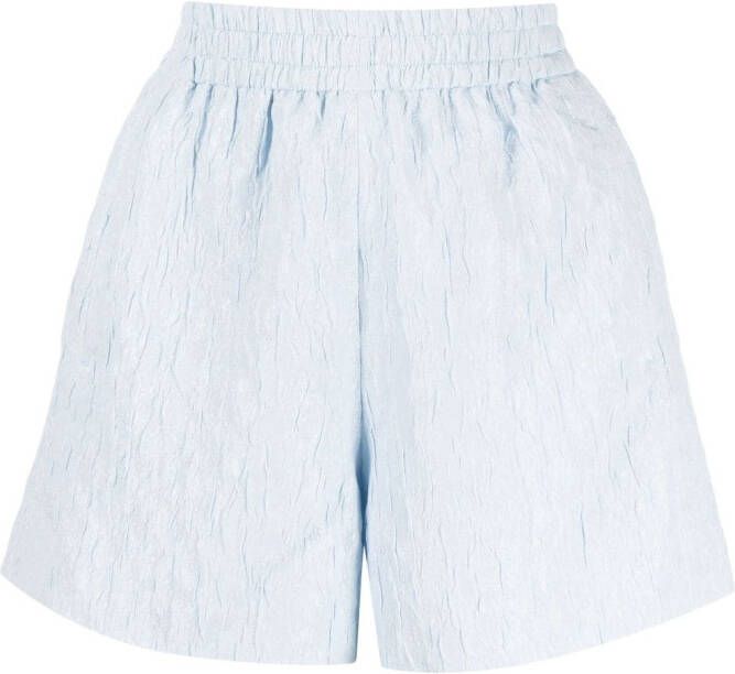 B+ab Shorts met elastische tailleband Blauw