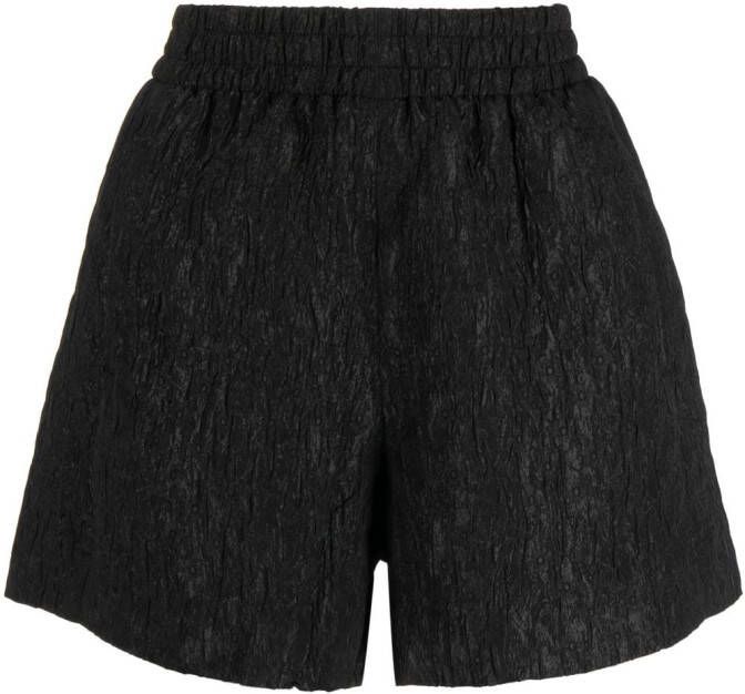 B+ab Shorts met elastische tailleband Zwart