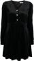 B+ab Fluwelen mini-jurk Zwart - Thumbnail 1