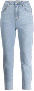 B+ab Cropped jeans Blauw