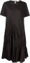 B+ab Midi-jurk met empiretaille Zwart - Thumbnail 1