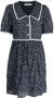 B+ab Mini-jurk met korte mouwen Blauw - Thumbnail 1