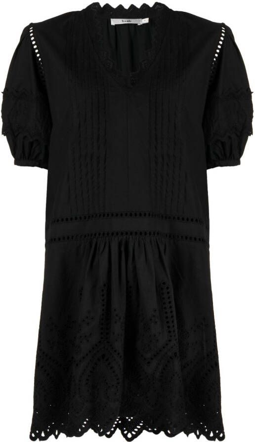 B+ab Gebreide mini-jurk Zwart