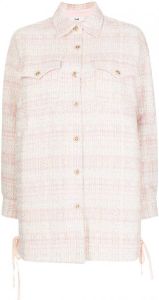 B+ab Tweed blouse Roze