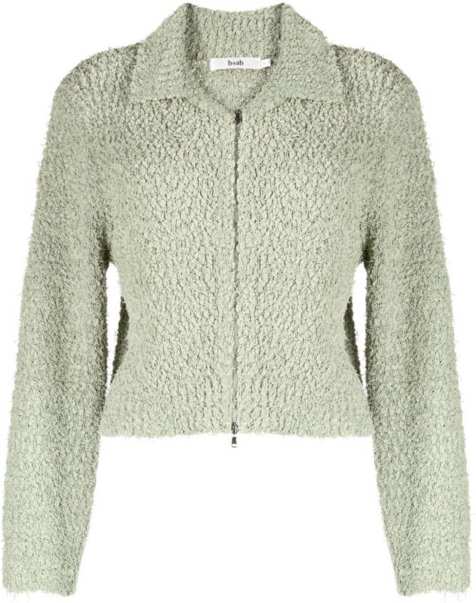 B+ab Tweed jack Groen