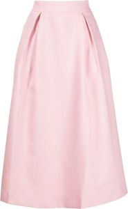 B+ab Twill mini-plooirok Roze