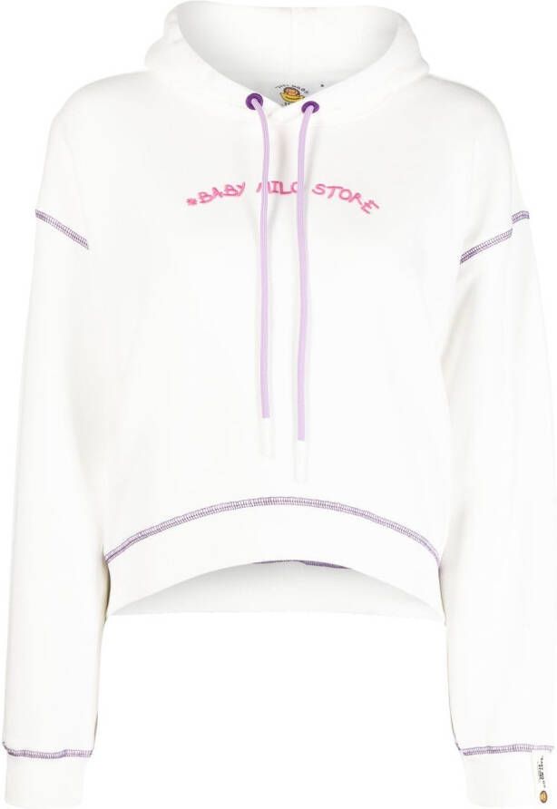 *BABY MILO STORE BY *A BATHING APE Hoodie met grafische print Wit