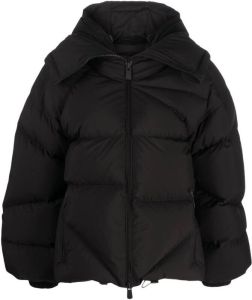 Bacon zip-up padded jacket Zwart