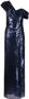 Badgley Mischka Midi-jurk met open schouders Blauw - Thumbnail 1