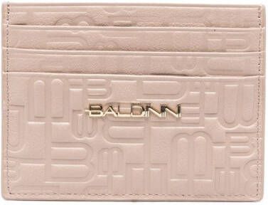 Baldinini Leren pasjeshouder Beige