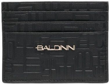 Baldinini Pasjeshouder met monogram Zwart