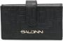Baldinini Portemonnee met monogram Zwart - Thumbnail 1