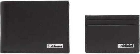 Baldinini Portemonnee met logoplakkaat Bruin
