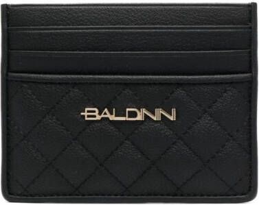Baldinini Leren pasjeshouder Zwart
