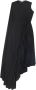 Balenciaga Asymmetrische jurk Zwart - Thumbnail 1