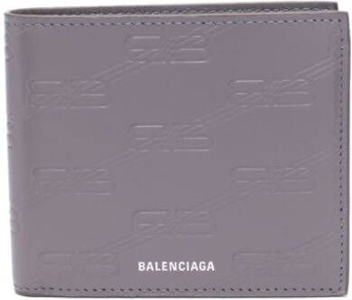 Balenciaga Portemonnee met monogram Grijs