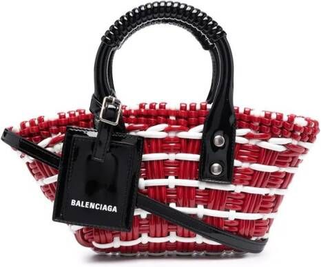Balenciaga Bistro Basket kleine shopper Rood