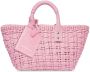 Balenciaga Bistro Basket kleine shopper Roze - Thumbnail 1