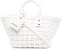 Balenciaga Bistro Basket kleine shopper Wit - Thumbnail 1