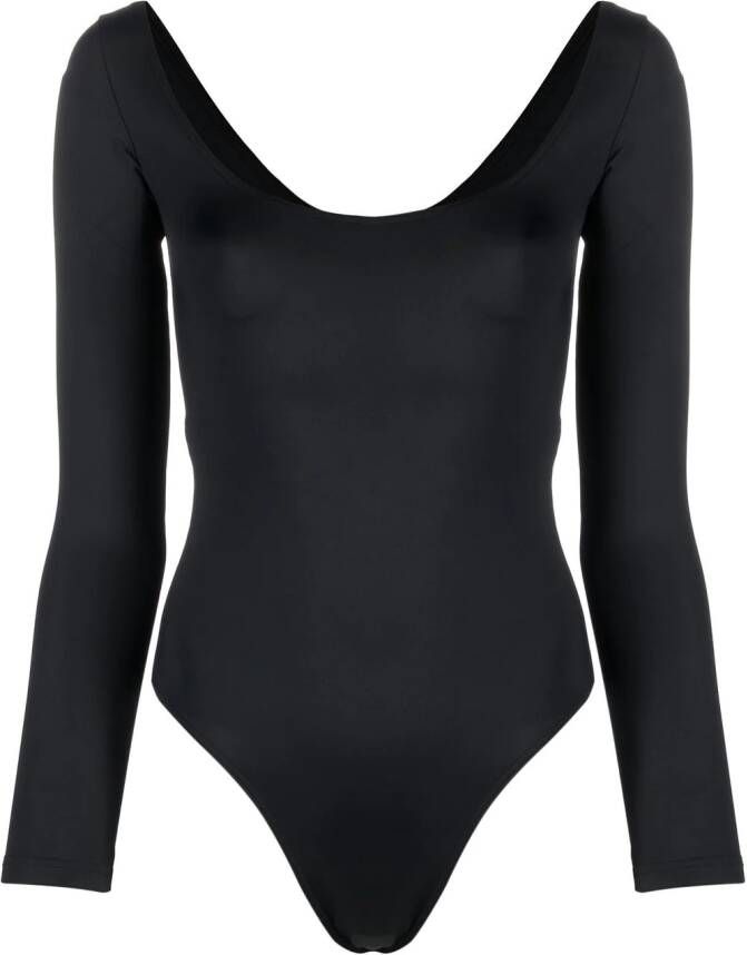 Balenciaga Body met lange mouwen Zwart