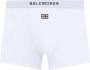 Balenciaga Boxershorts met geborduurd logo Wit - Thumbnail 1
