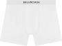 Balenciaga Boxershorts met logoband Wit - Thumbnail 1
