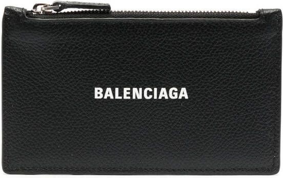 Balenciaga Cash portemonnee met logoprint Zwart