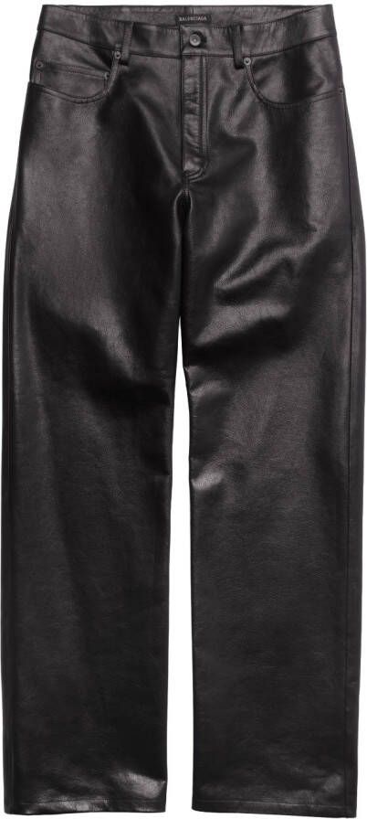 Balenciaga Straight broek Zwart