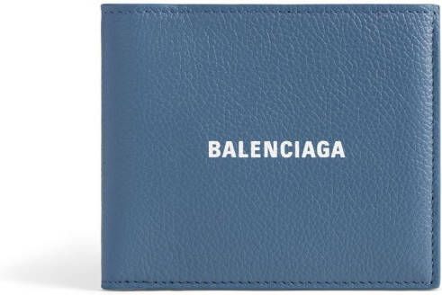Balenciaga Cash portemonnee met logoprint Blauw