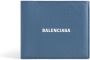 Balenciaga Cash portemonnee met logoprint Blauw - Thumbnail 1