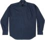 Balenciaga Overhemd met opgestikte zak Blauw - Thumbnail 1