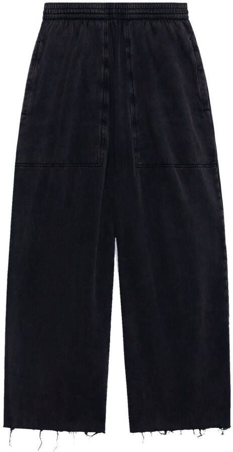 Balenciaga Cropped broek Zwart
