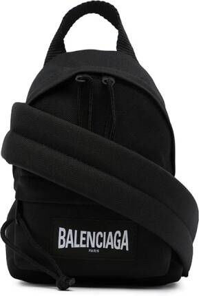 Balenciaga Explorer kleine rugzak Zwart