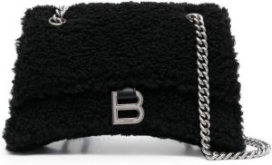 Balenciaga Crush schoudertas met kettingband Zwart